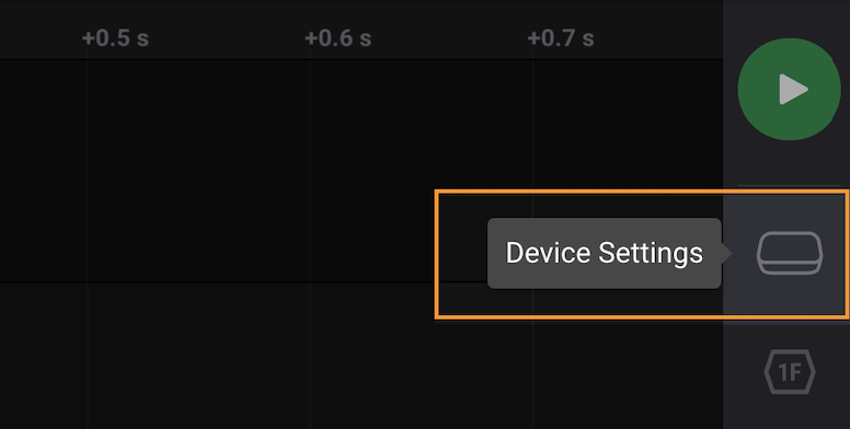 Device Settings Button
