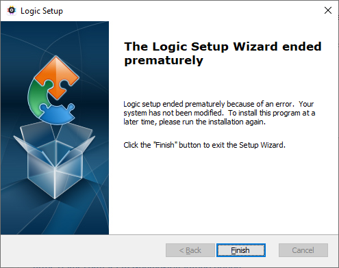 Logic 2 Installer Error